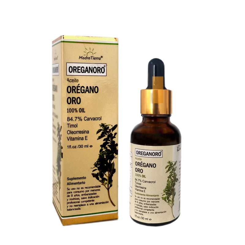 Aceite de Orégano Oro (gotas 30 ml)